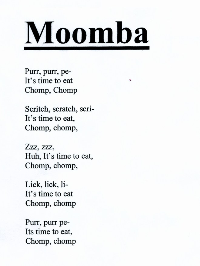Moomba poem-1