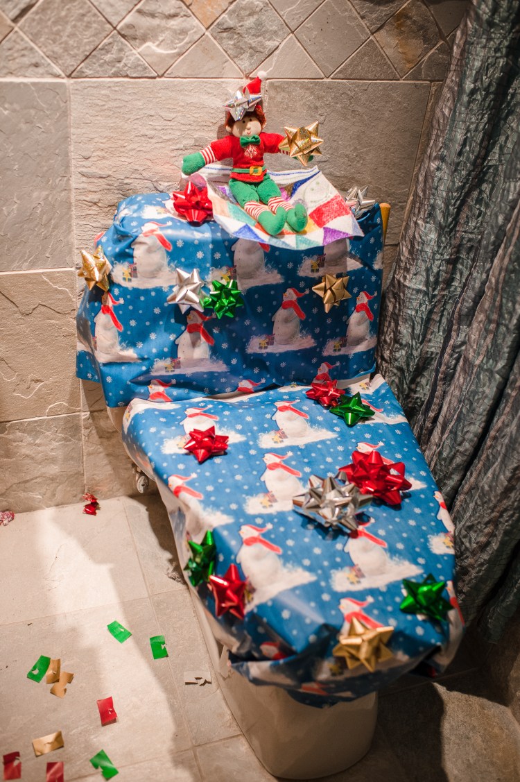 Mailing Cards and Elfie-10